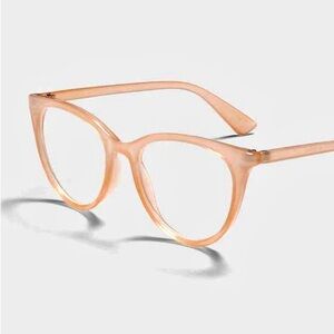 Pink Cateye Readers